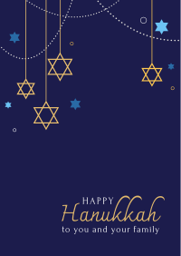 Beautiful Hanukkah Flyer Image Preview