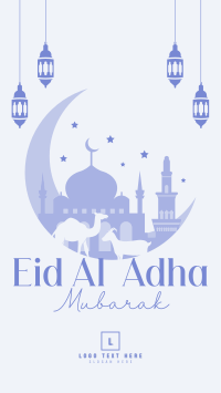 Blessed Eid Al Adha Instagram Reel Design