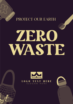 Go Zero Waste Flyer Image Preview