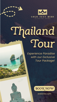 Thailand Tour Package TikTok Video Design