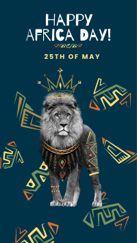 King of Safari Instagram Story Design