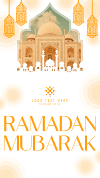 Ramadan Holiday Greetings Facebook story Image Preview