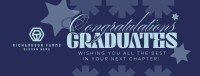 Geometric Graduation Facebook Cover Image Preview