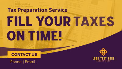 Fill Your Taxes Facebook event cover Image Preview