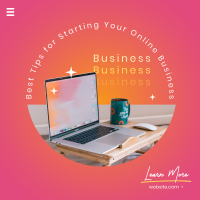 Into Online Business Instagram Post Design