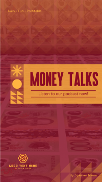 Money Talks Podcast YouTube short Image Preview