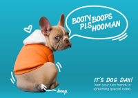 Doggo Booty Boops Postcard Image Preview