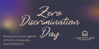 Zero Discrimination Day Twitter post Image Preview