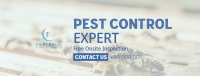 Pest Control Specialist Facebook Cover Design