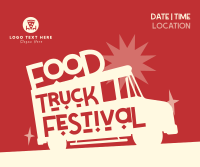 Food Truck Fest Facebook post | BrandCrowd Facebook post Maker