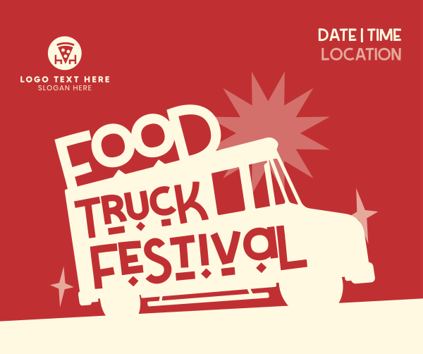 Food Truck Fest Facebook Post Design Image Preview