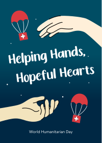 Helping Hands Humanitarian Day Flyer Preview