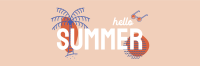 Hello Summer Twitter Header Image Preview