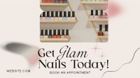 Salon Glam Nails Video Image Preview
