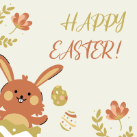Warm Easter Instagram Post Design