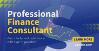 Professional Finance Consultant Facebook Ad Design