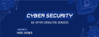 Cyber Security Consultation Facebook cover Image Preview