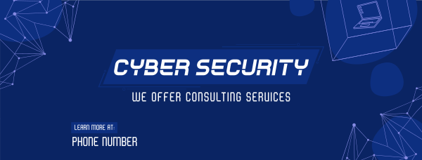 Cyber Security Consultation Facebook Cover Design Image Preview