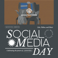Modern Social Media Day Instagram post Image Preview
