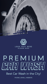 Premium Car Wash Facebook Story Design