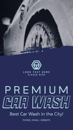 Premium Car Wash Facebook story Image Preview