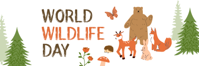Forest Animals Wildlife Twitter header (cover) Image Preview