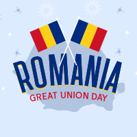 Romania Great Union Day Instagram post Image Preview