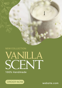 Vanilla Candle Scent Flyer Image Preview
