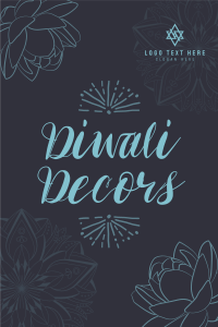 Lotus Diwali Decors Pinterest Pin Design