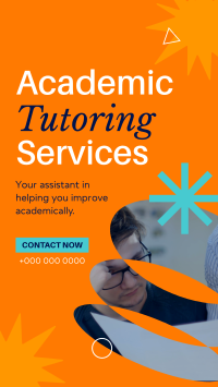 Academic Tutoring Service YouTube short Image Preview