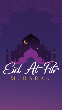 Starry Eid Al-Fitr Instagram story Image Preview