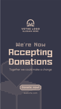 Pixel Donate Now Facebook story Image Preview