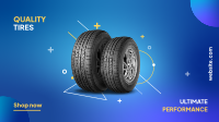 Quality Tires Facebook Event Cover Design