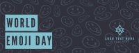 Psychedelic Emoji Facebook cover Image Preview