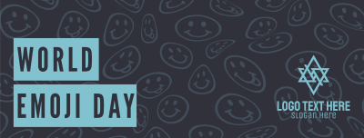 Psychedelic Emoji Facebook cover Image Preview