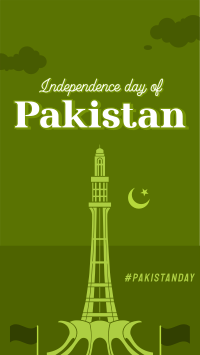 Minar E Pakistan Facebook Story Design