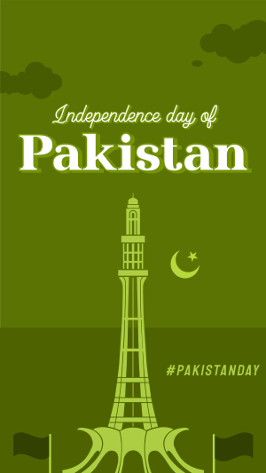 Minar E Pakistan Facebook story Image Preview