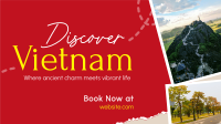 Vietnam Travel Tour Scrapbook Facebook event cover Image Preview