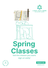 Spring Class Poster Image Preview