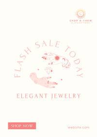 Jewelry Flash Sale Poster Image Preview