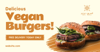 Vegan Burgers Facebook Ad Image Preview