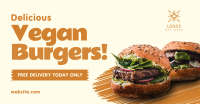 Vegan Burgers Facebook Ad Image Preview