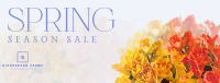 Spring Has Begun Facebook Cover Image Preview