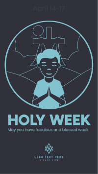 Blessed Week Facebook Story Design