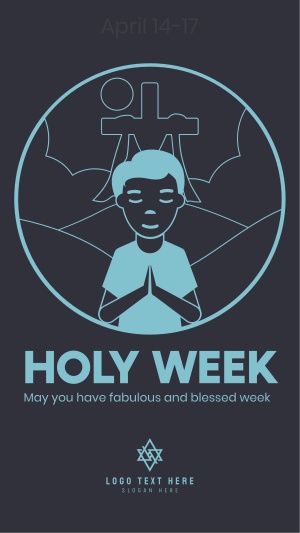 Blessed Week Facebook story Image Preview