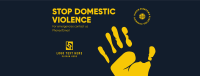 Domestic Violence Awareness Facebook Cover Design