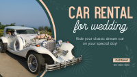 Classic Car Rental Facebook Event Cover Image Preview