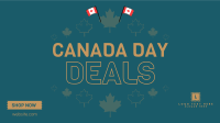 Canada Day Deals Facebook Event Cover Design