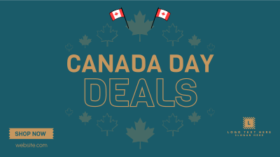 Canada Day Deals Facebook event cover Image Preview