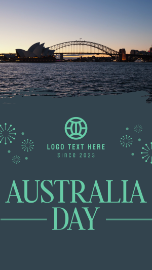Australia Day Celebration Facebook story Image Preview